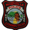 United States Montville Police Connecticut Cloth Patch Badge