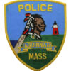 United States Aquinnah Mass Police Cloth Police Badge