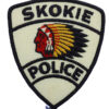 United States Skokie Police Cloth Patch Badge