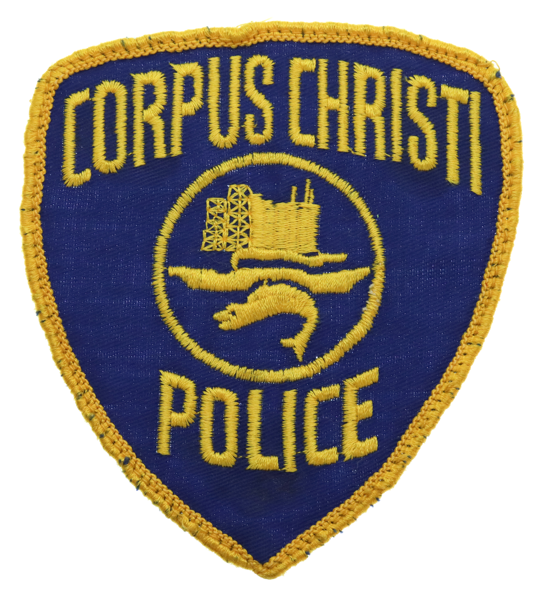 United States Corpus Christi Police Cloth Patch Badge