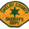 United States Shelby County Sheriff's Dept. Cloth Patch Badge