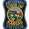 United States State of Kansas Highway Patrol Cloth Patch Badge