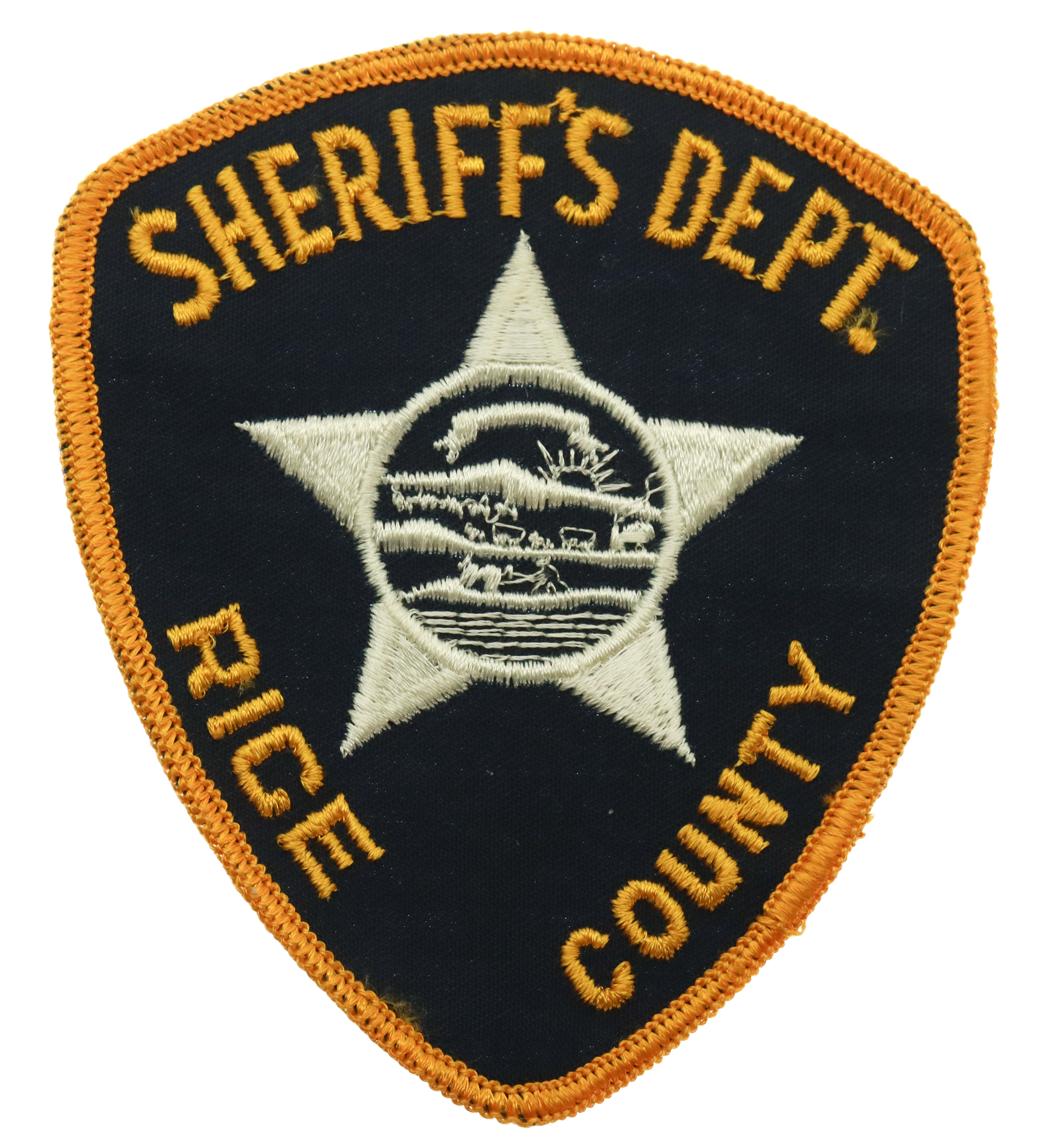 United States Rice County Sheriff's Dept. Cloth Patch Badge