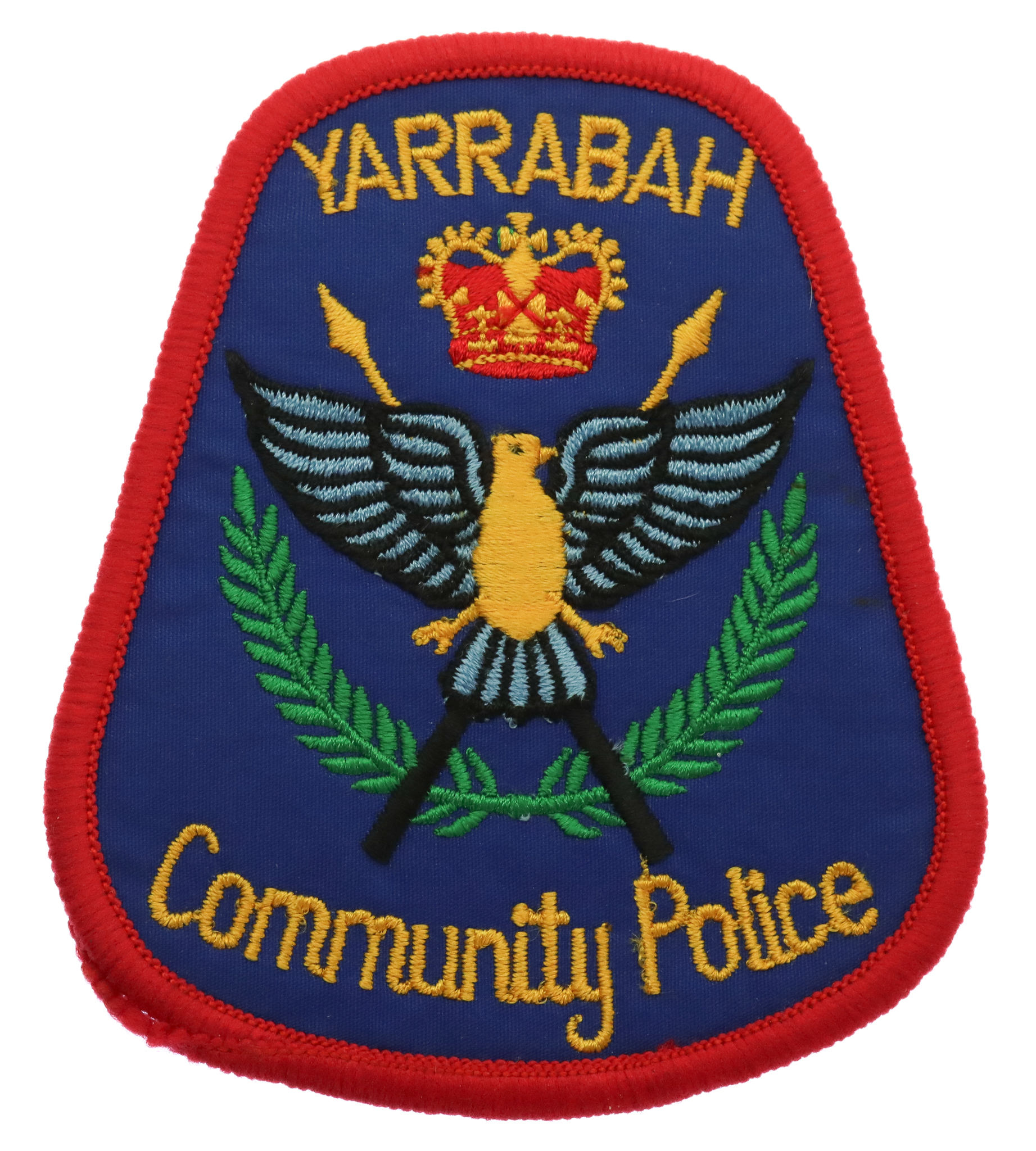 Australia Yarrabah Community Police Cloth Patch Badge
