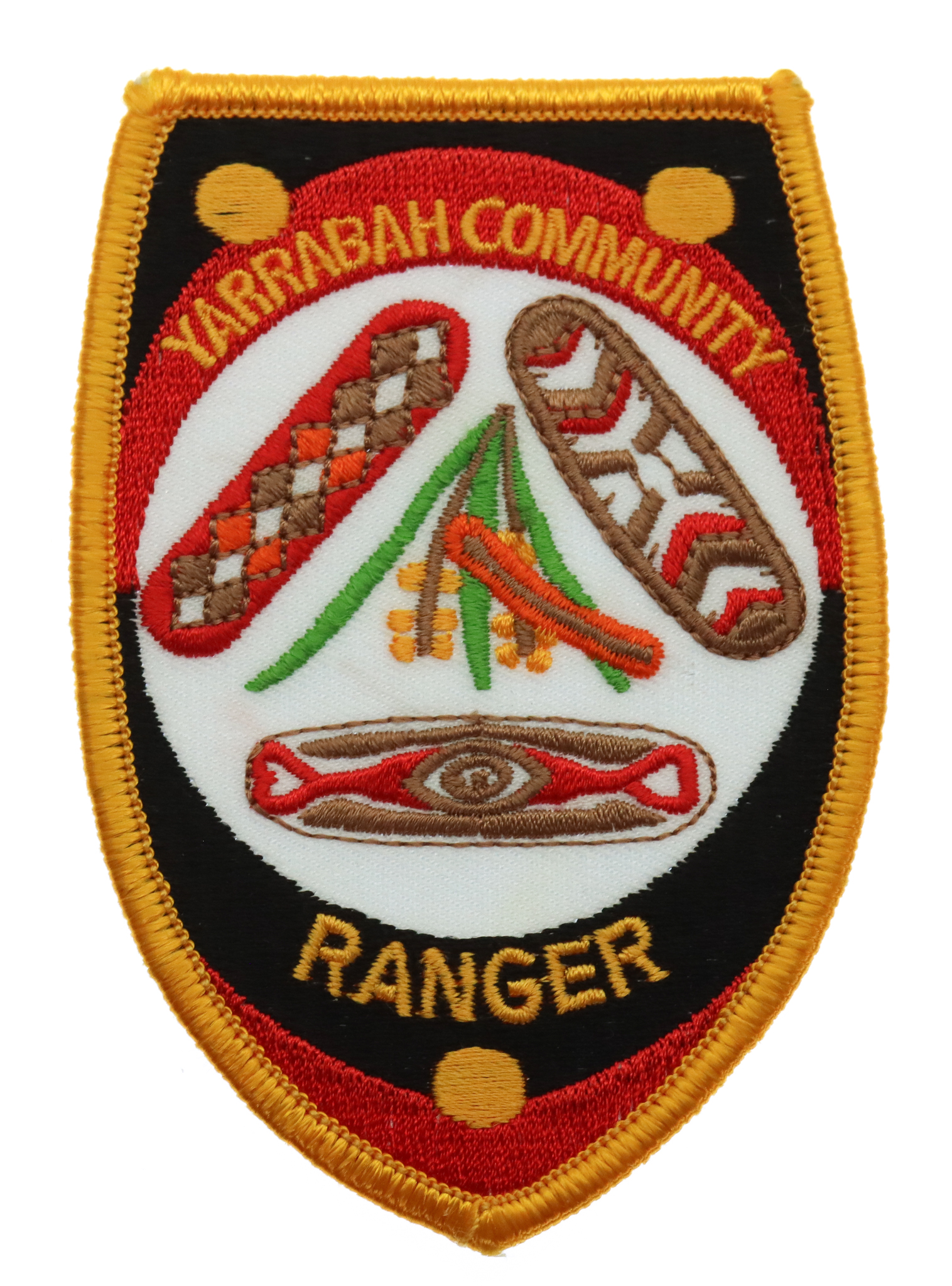 Australia Yarrabah Community Ranger Cloth Patch Badge