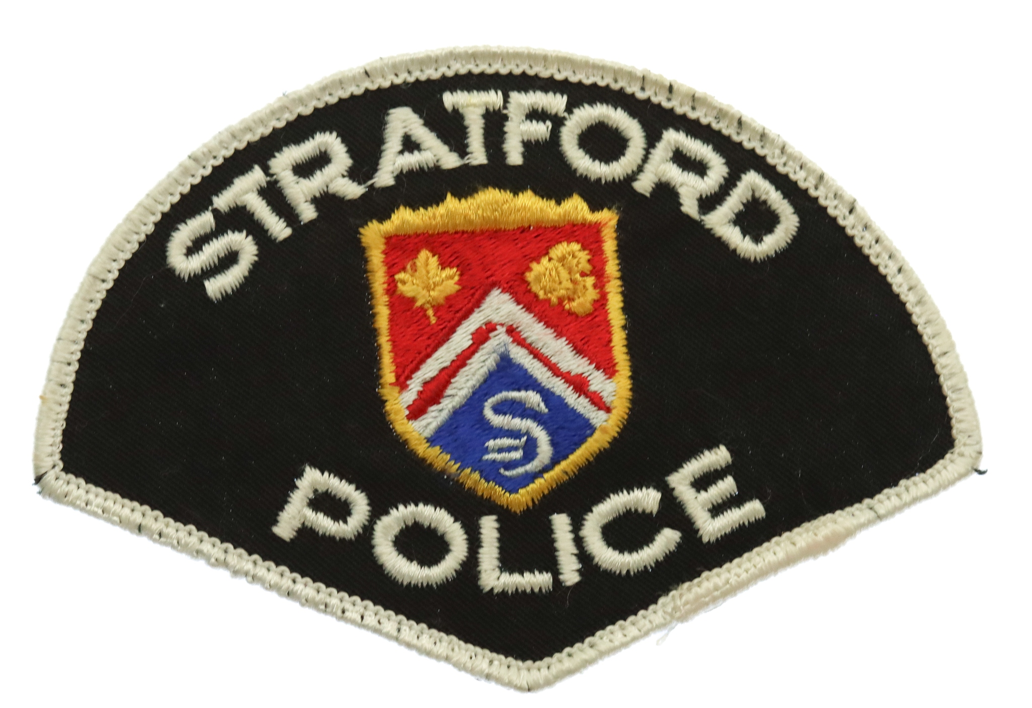 Canadian Stratford Police Cloth Patch Badge