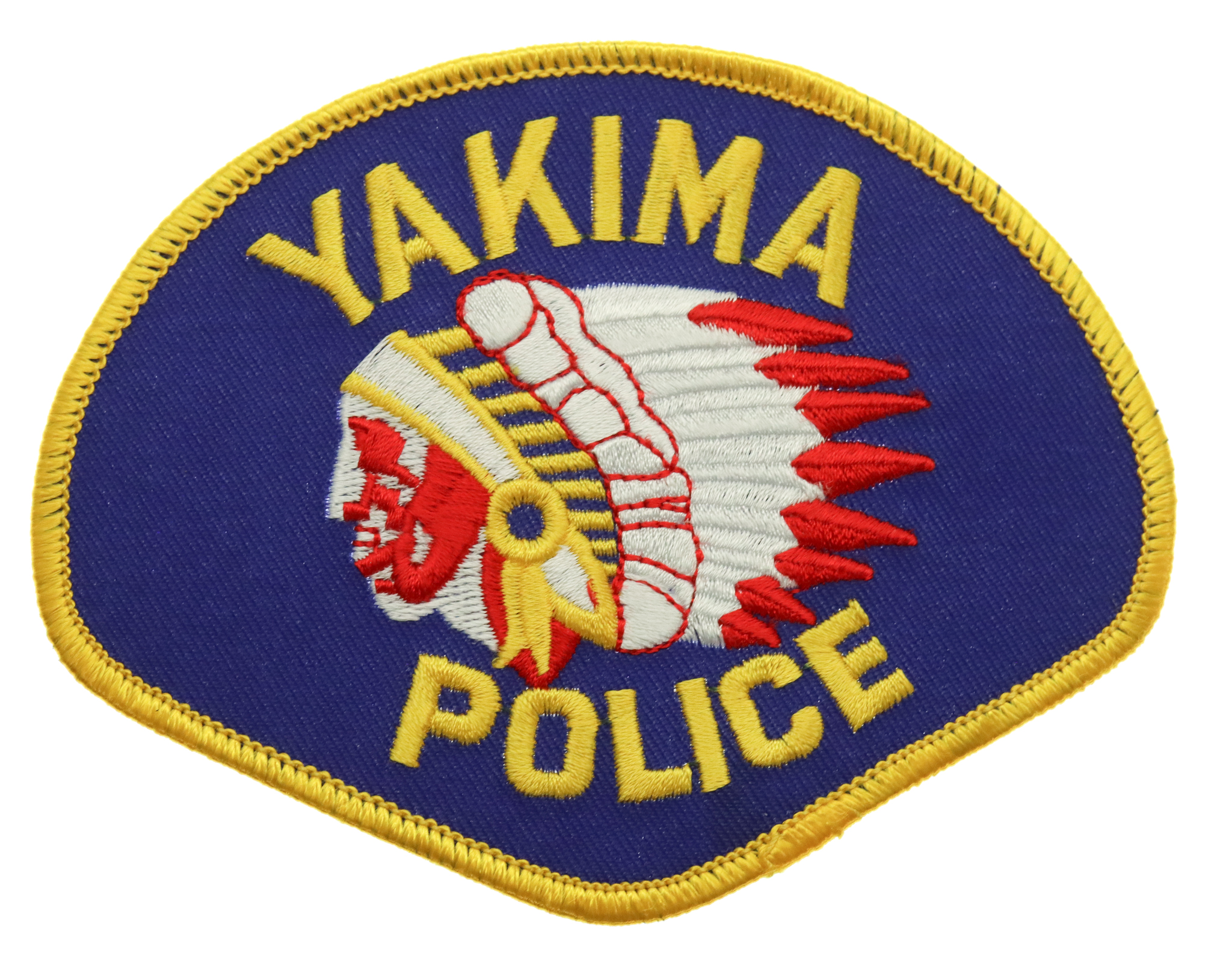 United States Yakima Police Cloth Patch Badge