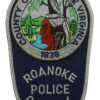 United States Roanoke County Police Cloth Patch Badge