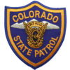 United States Colorado State Patrol Cloth Patch Badge