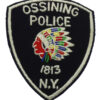 United States Ossining Police N.Y. Cloth Patch Badge