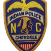 United States Cherokee Indian Police N. C. Cloth Patch Badge