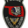 United States Waukomis Oklahoma Police Cloth Patch Badge