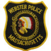United States Webster Police Massachusetts Cloth Patch Badge