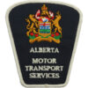 Canadian Alberta Motor Transport Services Cloth Patch Badge