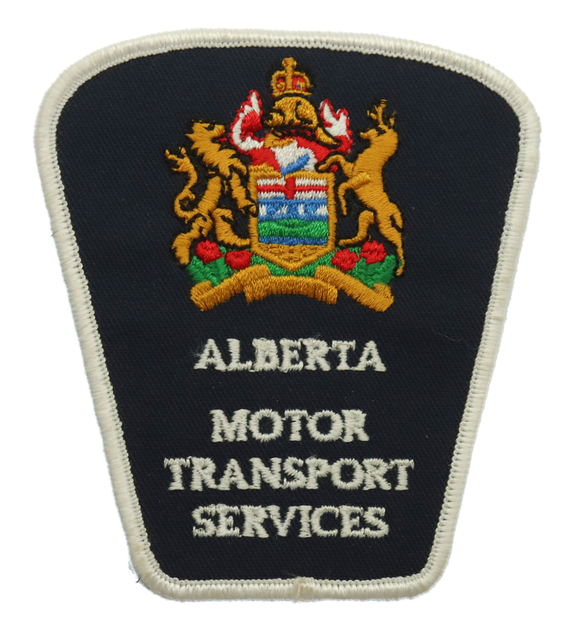 Canadian Alberta Motor Transport Services Cloth Patch Badge