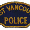 Canadian West Vancouver Police Cloth Patch Badge
