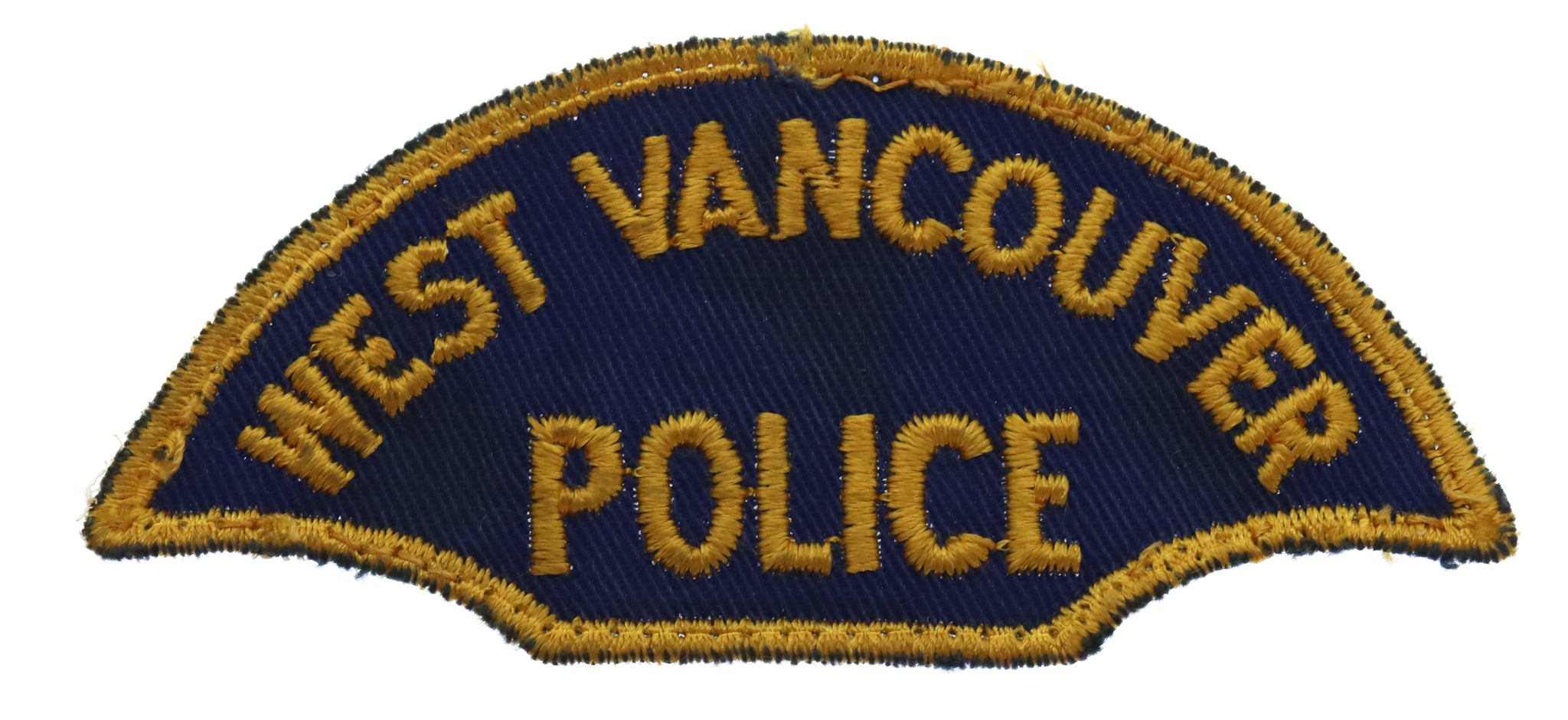 Canadian West Vancouver Police Cloth Patch Badge