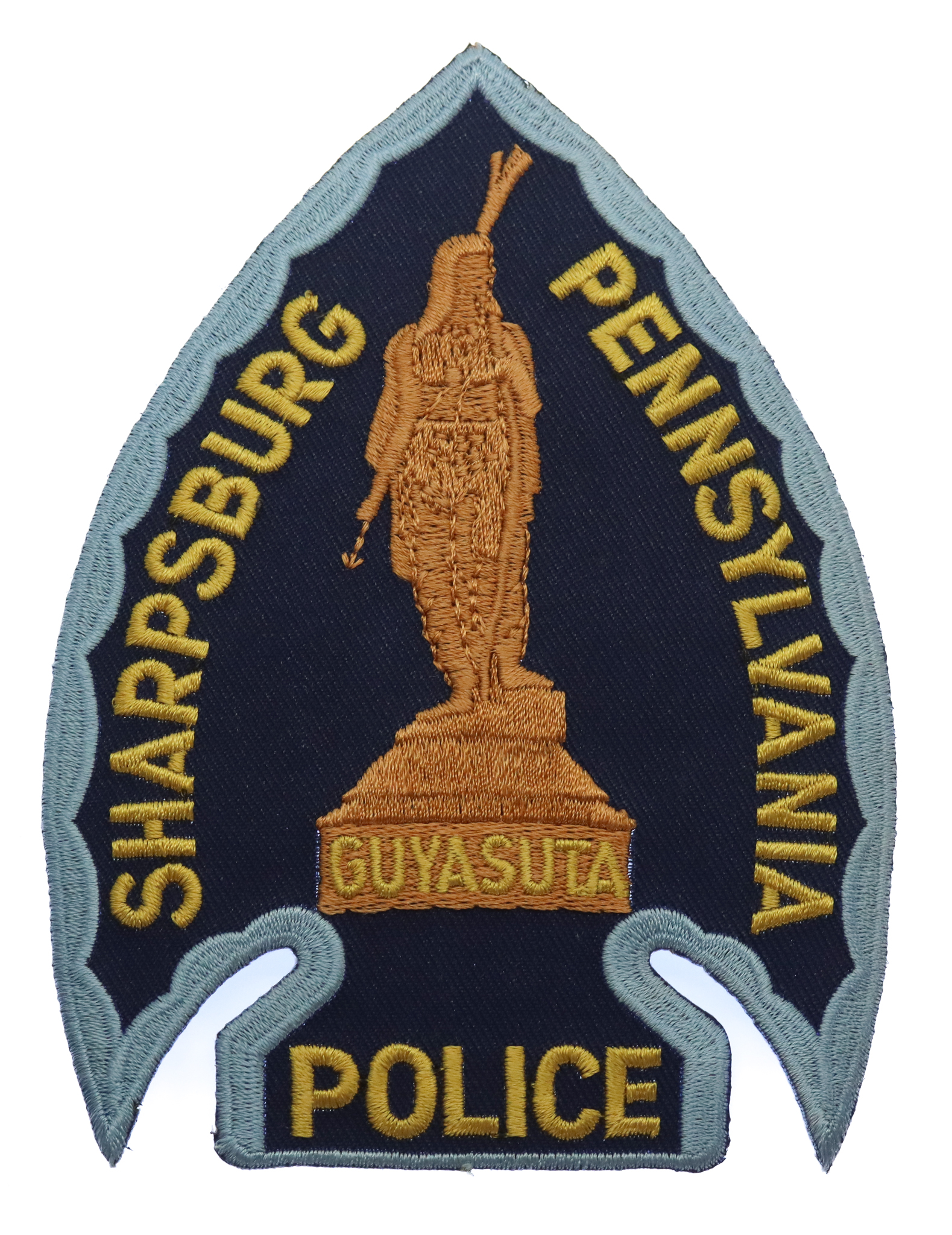 United States Sharpsburg Pennsylvania Police Cloth Patch Badge