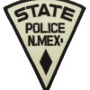 United States State Police New Mexico Cloth Patch Badge