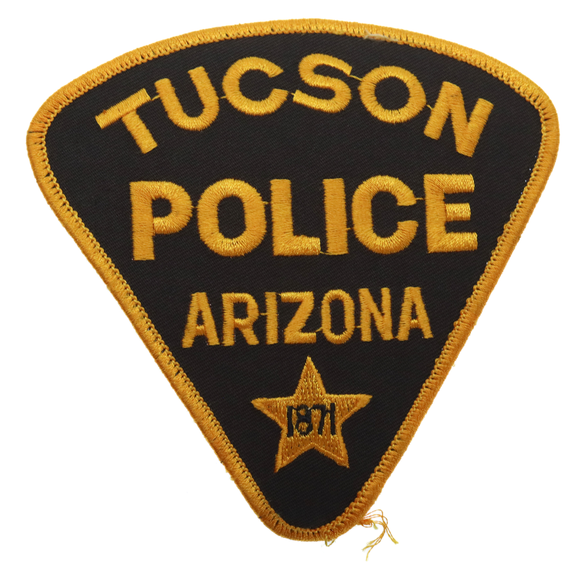 United States Tucson Police Arizona Cloth Patch Badge
