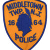 United States Middletown TWP. N.J. Police Cloth Patch Badge