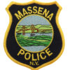 United States Massena Police N.Y. Cloth Patch Badge