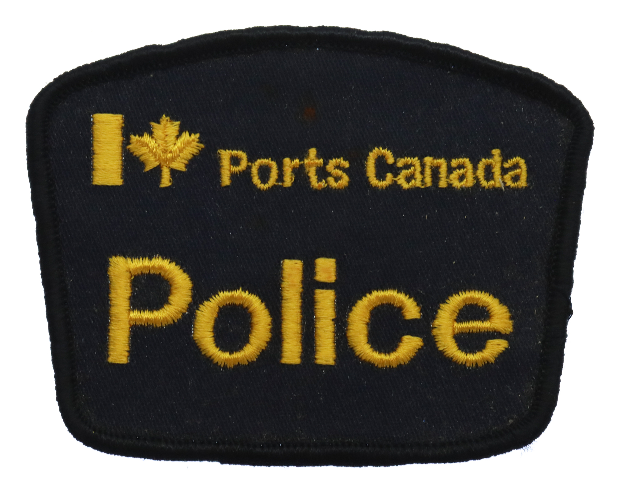 Canadian Ports Canada Police Cloth Patch Badge
