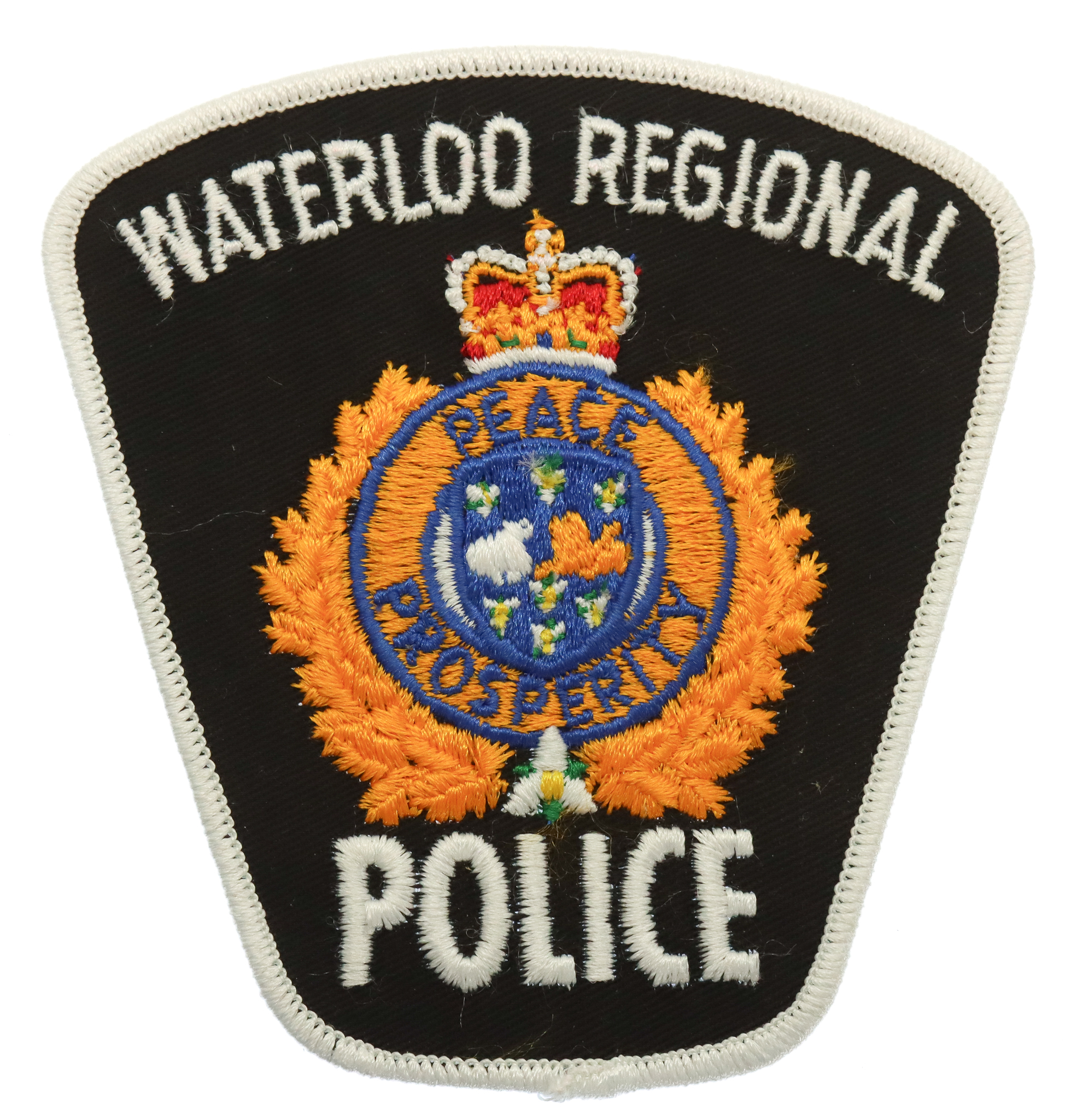 Canadian Waterloo Regional Police Cloth Patch Badge