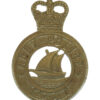 Aden Police Cap Badge- Queen's Crown