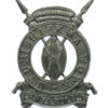 Kenya Police Chrome Cap Badge