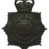 Manchester & Salford Police Night Helmet Plate - Queen's Crown