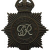 George VI Metropolitan Police Night Helmet Plate