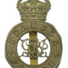 Bermuda Police White Metal Cap Badge (c.1911-1936)
