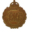 Basutoland Mounted Police Cap Badge - King's Crown
