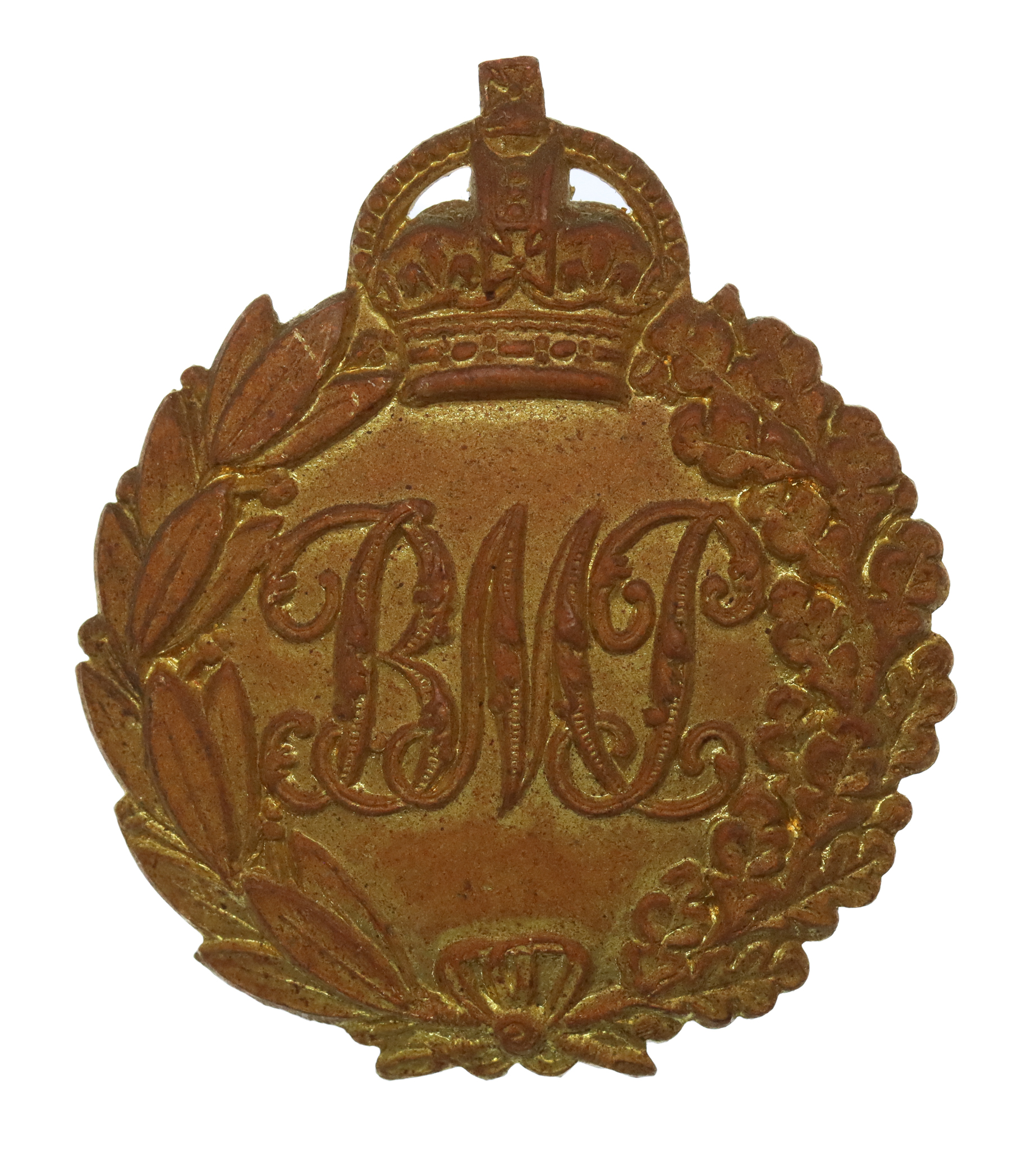 Basutoland Mounted Police Cap Badge - King's Crown