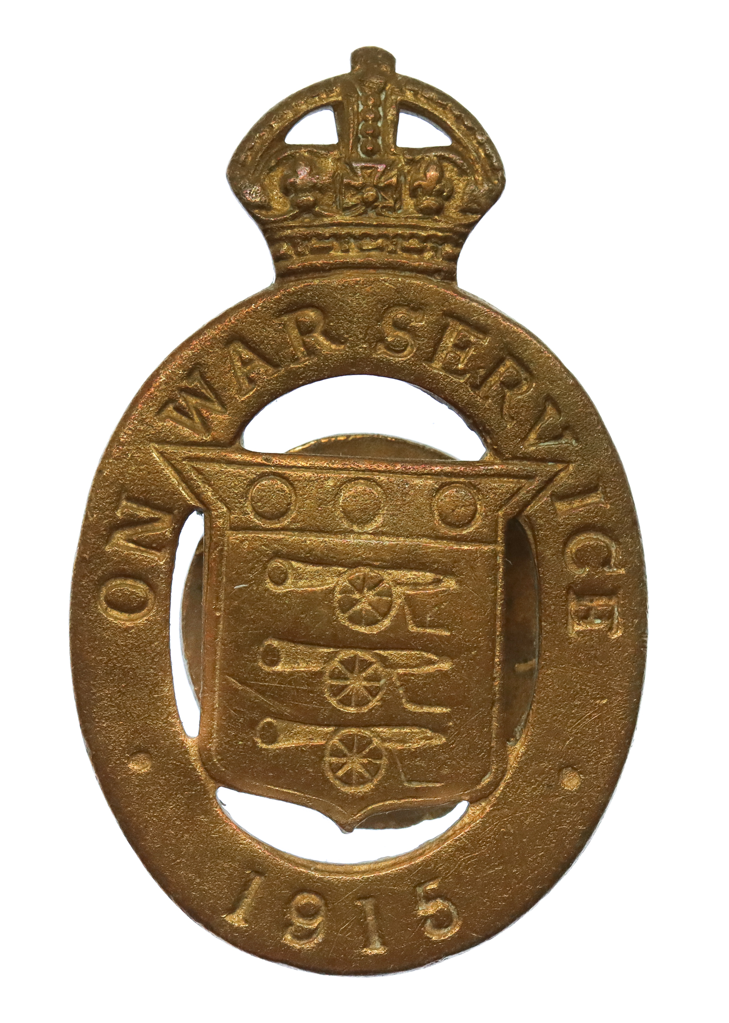 WW1 1915 On War Service Lapel Badge