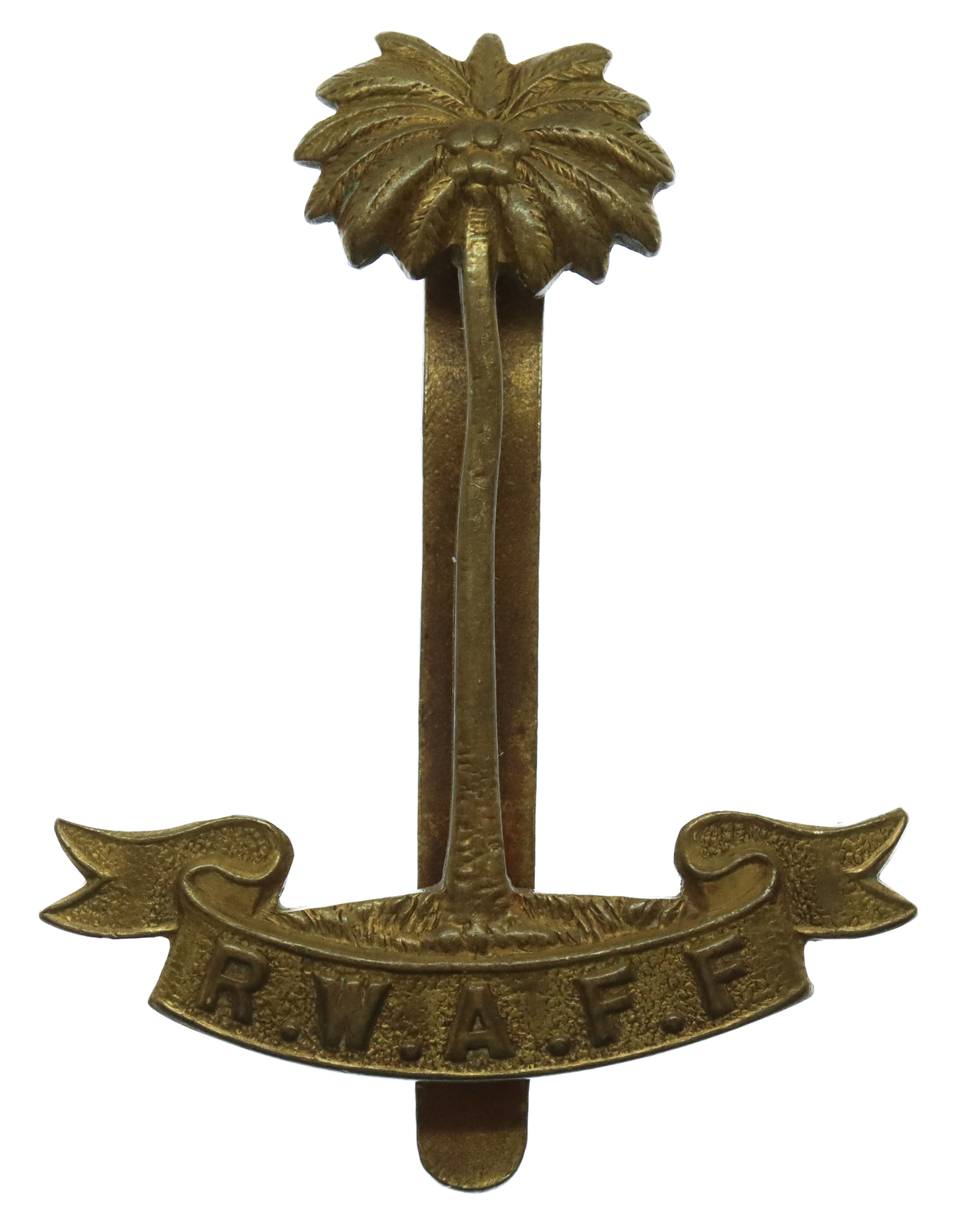 Royal West African Frontier Force (R.W.A.F.F.) Cap Badge