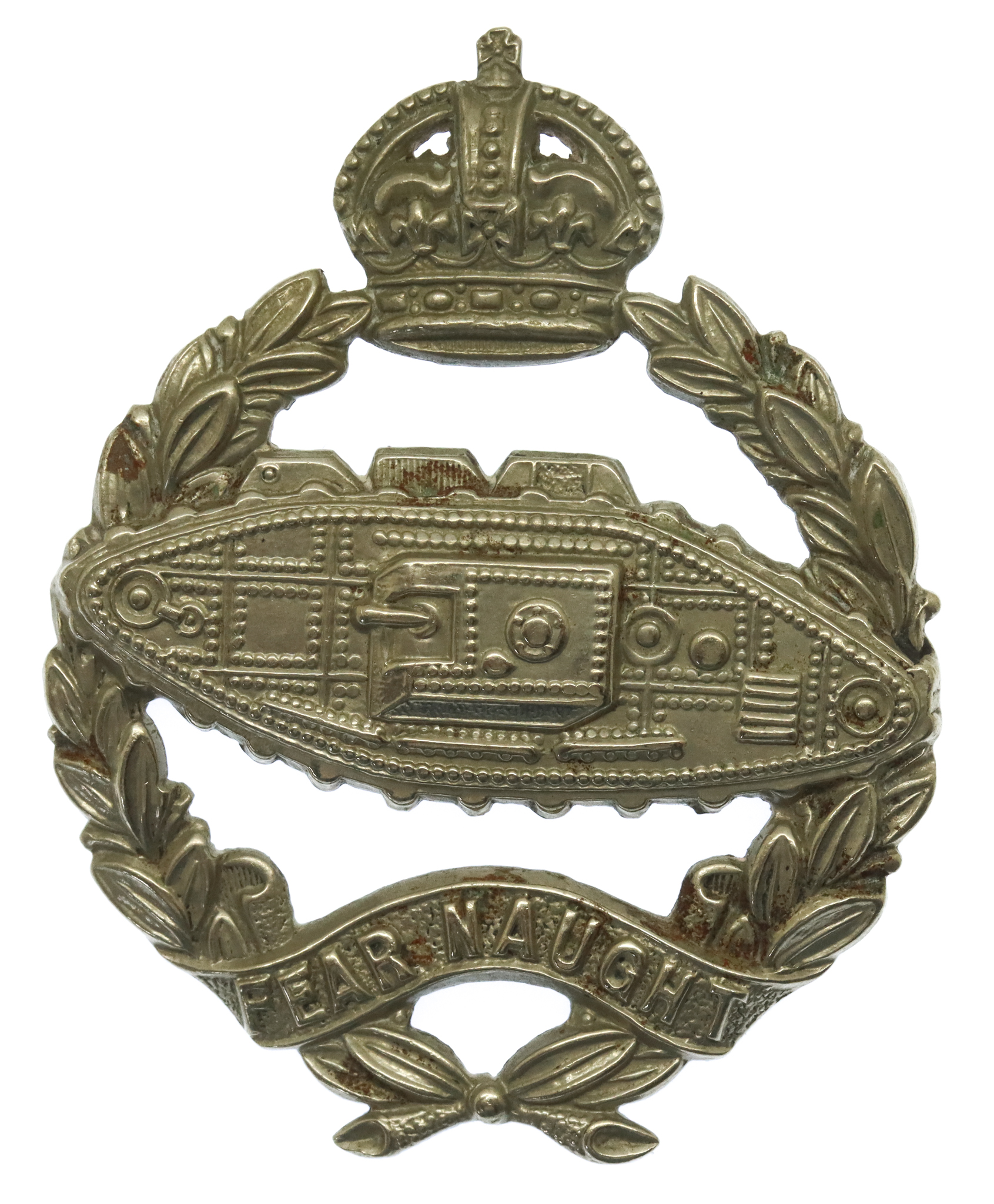 Royal Tank Regiment Cap Badge - King's Crown