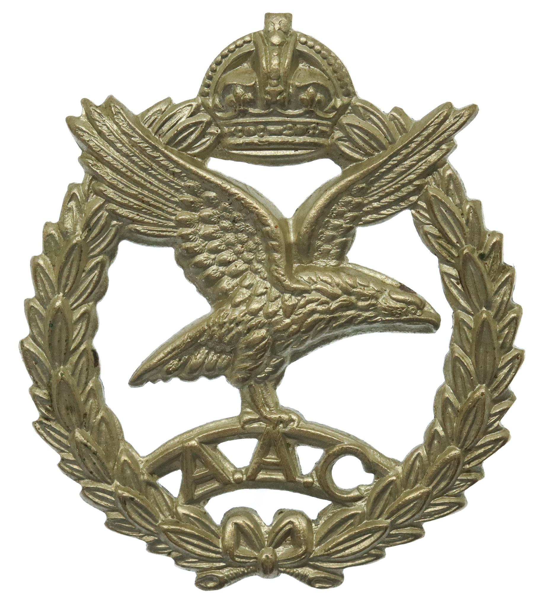 Army Air Corps (A.A.C.) Cap Badge - King's Crown