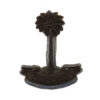 Royal West African Frontier Force (R.W.A.F.F.) WW2 Plastic Economy Cap Badge