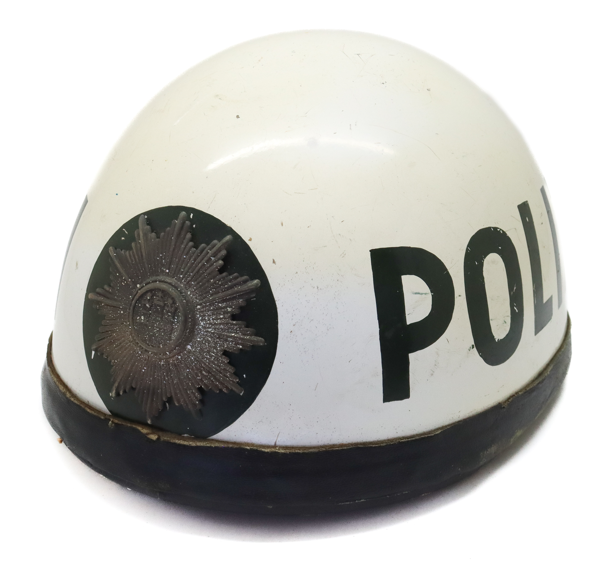 German Hamburg Police Motorcycle Helmet