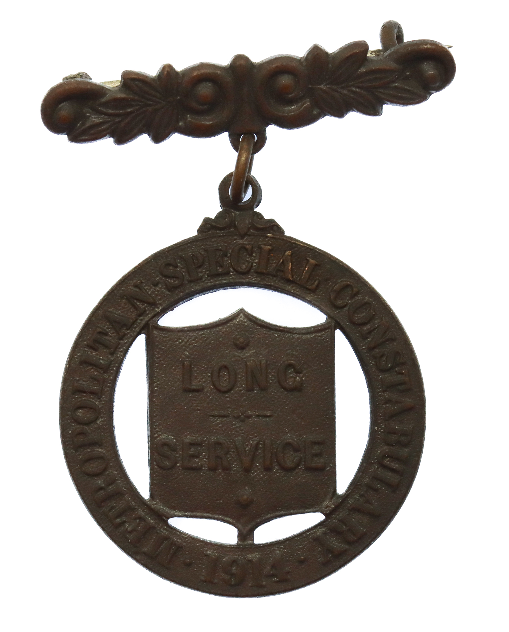 Metropolitan Special Constabulary Long Service Medal 1914