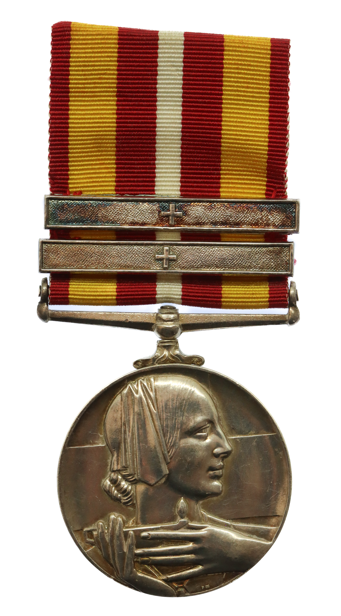 Voluntary Medical Service Medal with 2 Bars - Mrs May V. Chapman