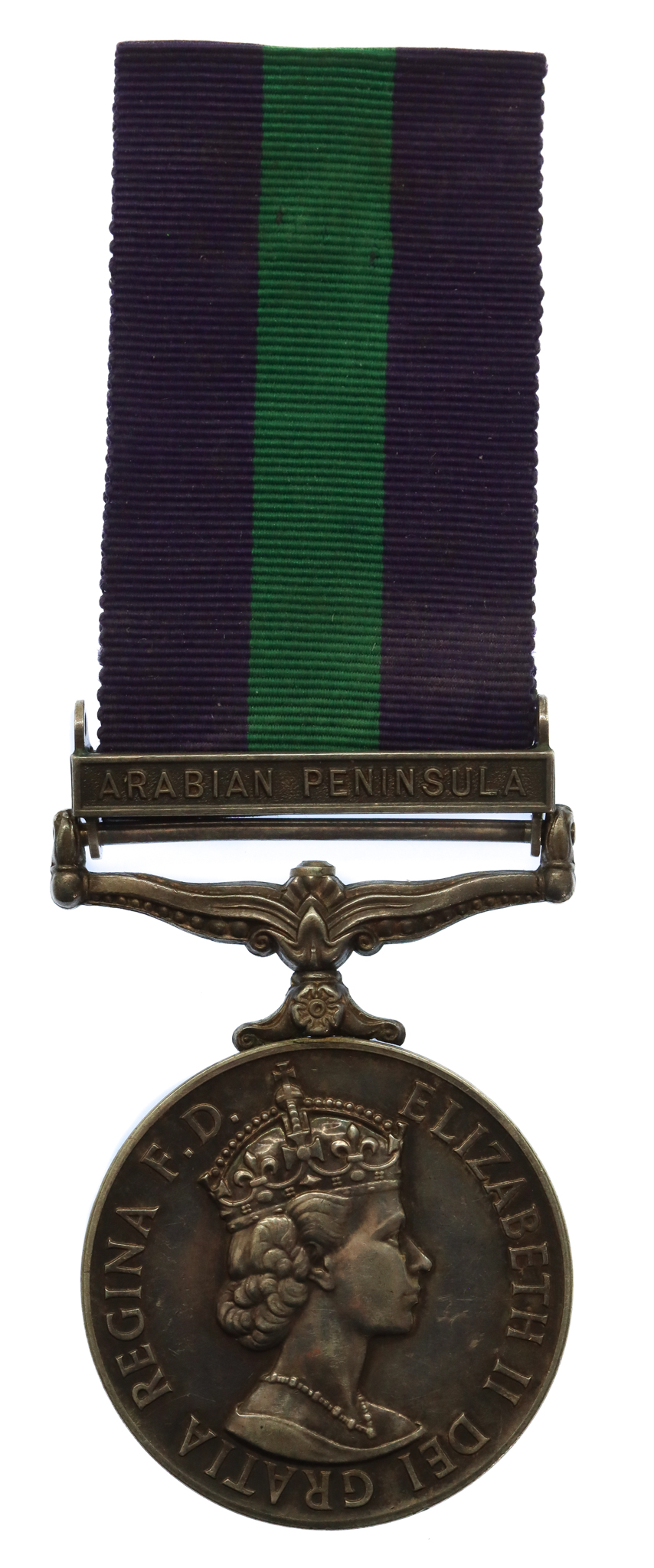 General Service Medal (Clasp - Arabian Peninsula) - Pte. R. Skeggs, Northamptonshire Regiment
