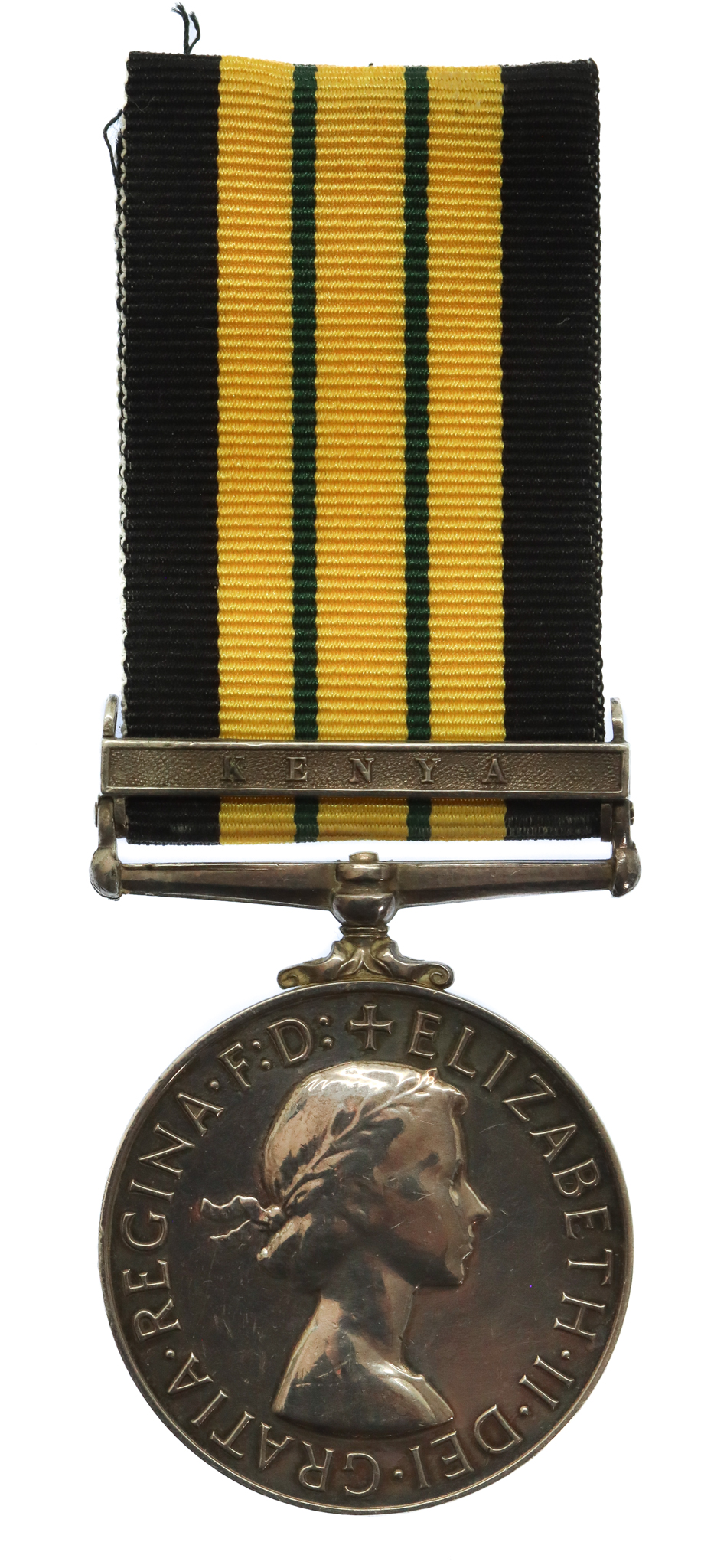 Africa General Service Medal (Clasp - Kenya) - Fus. K. Roberts. Royal Irish Fusiliers