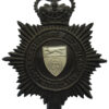 Leicestershire and Rutland Constabulary Night Helmet Plate - Queen's Crown