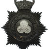 Lincolnshire Constabulary Night Helmet Plate - Queen's Crown