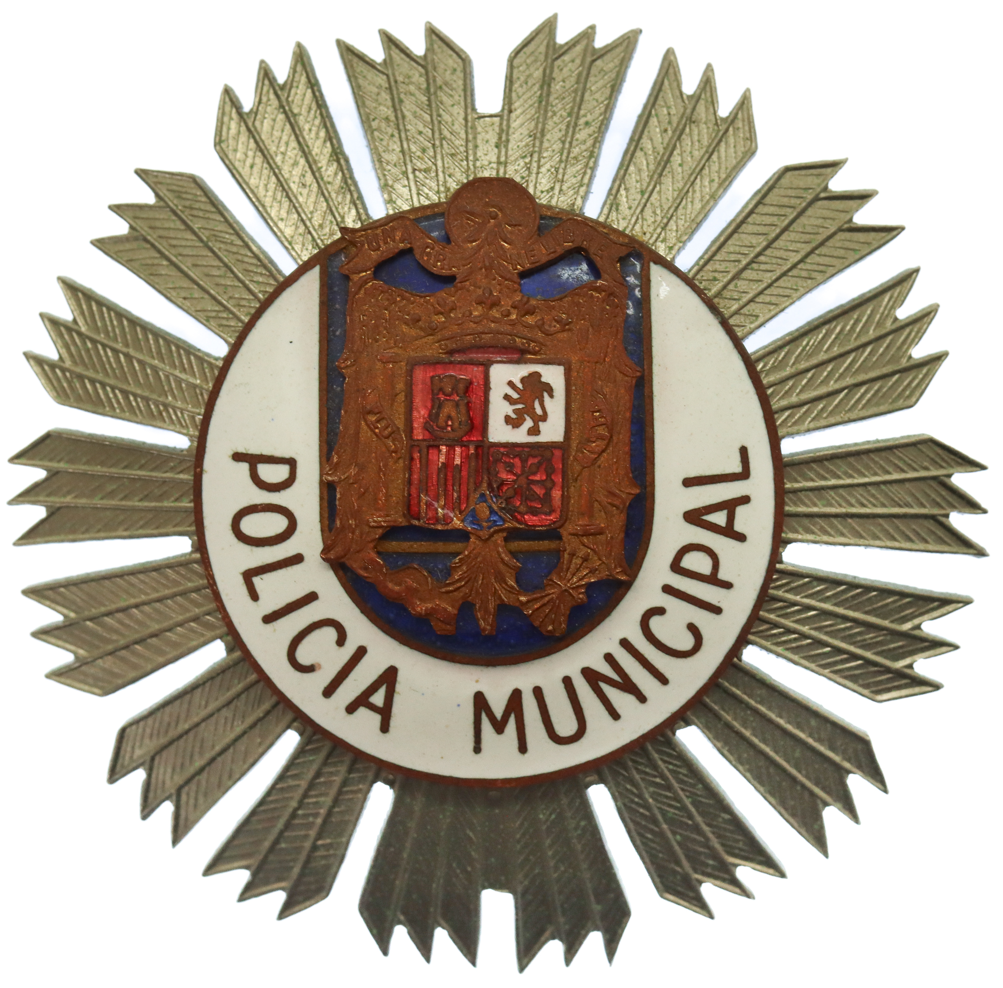 Spain Spanish Municipal Police Breast Badge
