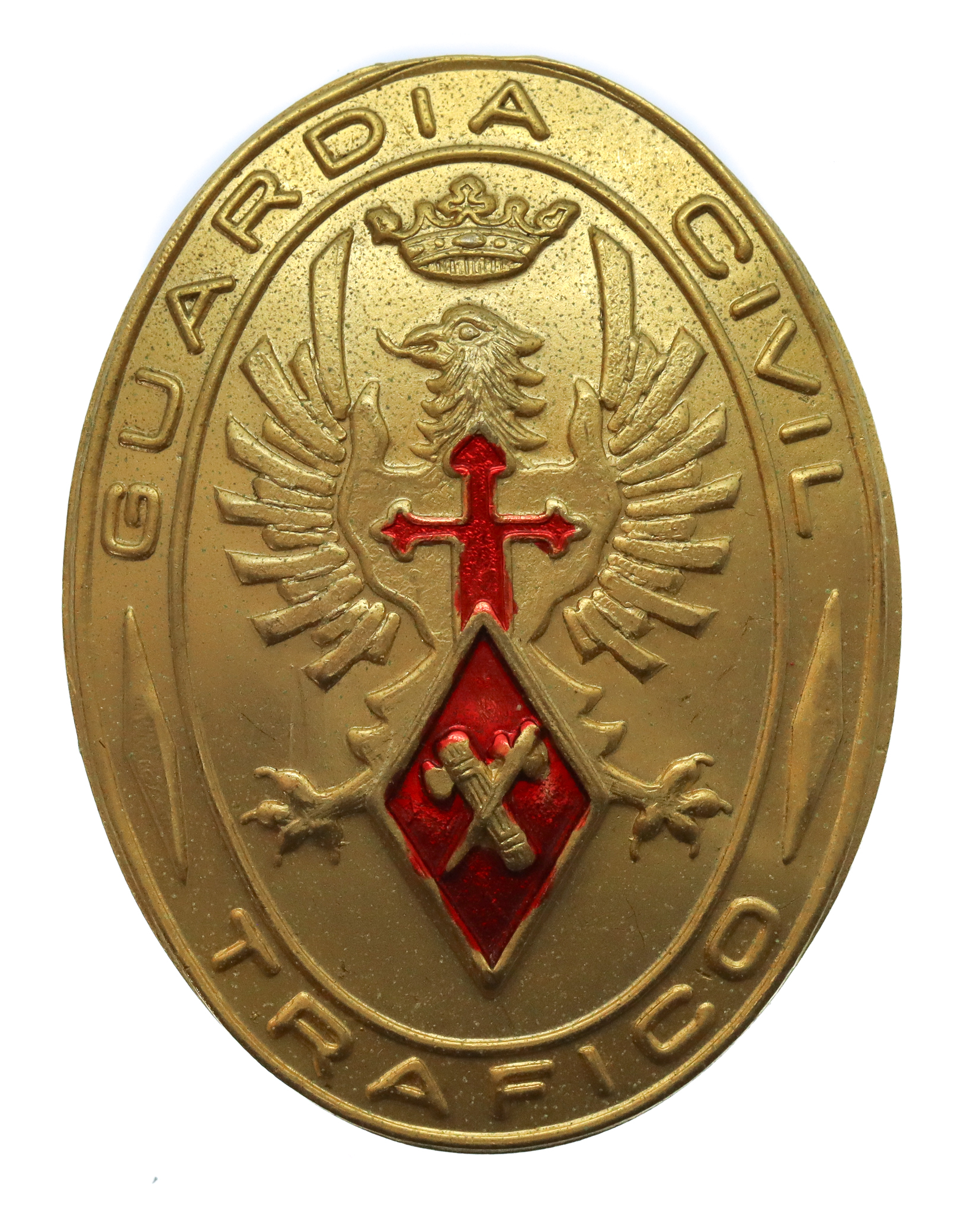 Spain Guardia Civil Trafico (Spainish Civil Guard Traffic) Cap Badge