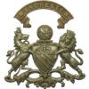 Manchester City Police White Metal Coat of Arms Helmet Plate 